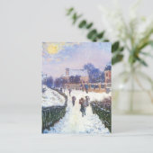 Boulevard Saint Denis Argenteuil door Claude Monet Briefkaart (Staand voorkant)