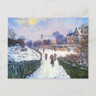 Boulevard Saint Denis Argenteuil door Claude Monet Briefkaart