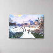 Boulevard Saint Denis Argenteuil door Claude Monet Canvas Afdruk (Voorkant)