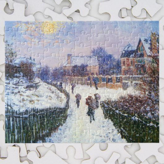 Boulevard Saint Denis Argenteuil door Claude Monet Legpuzzel