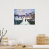 Boulevard Saint Denis Argenteuil door Claude Monet Poster (Keuken)