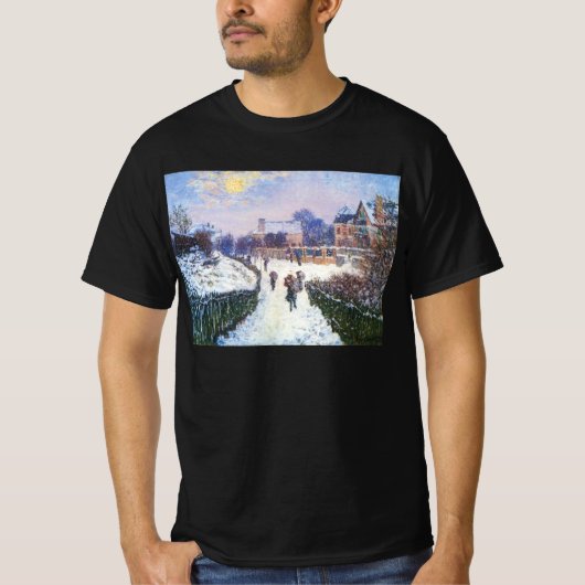 Boulevard Saint Denis Argenteuil door Claude Monet T-shirt (Voorkant)