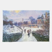 Boulevard Saint Denis Argenteuil door Claude Monet Theedoek (Horizontaal)
