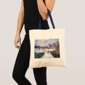 Boulevard Saint Denis Argenteuil door Claude Monet Tote Bag (Voorkant (product))