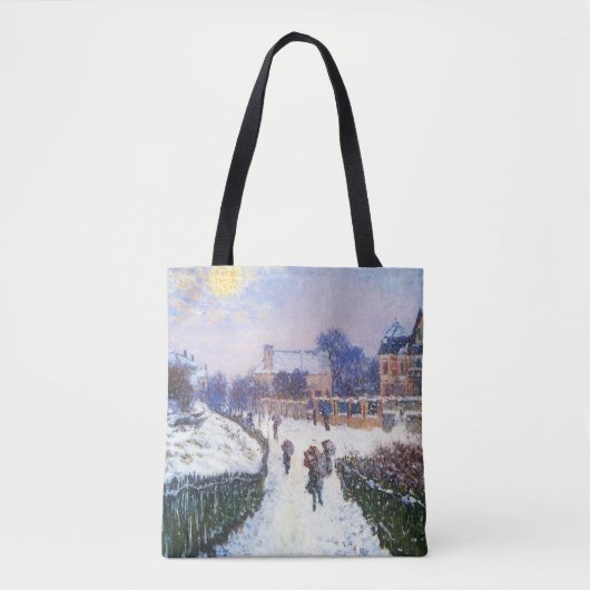 Boulevard Saint Denis Argenteuil door Claude Monet Tote Bag (Voorkant)