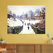 Boulevard Saint-Denis Canvas Afdruk (Insitu (Woonkamer))