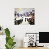 Boulevard Saint-Denis Poster (Thuiskantoor)