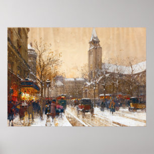 Boulevard Saint-Germain, Parijs-Eugène Galien-Lalo Poster