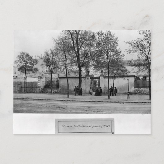 Boulevard Saint-Jacques Briefkaart (Voorkant)