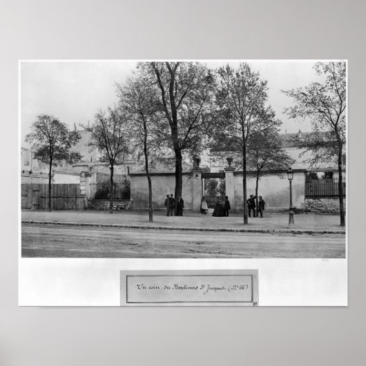 Boulevard Saint-Jacques Poster (Voorkant)