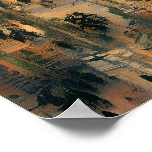 Boulevard van Capucines Poster (Hoek)