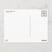 Boulevarde Montmartre in Night ~ Camille Pissarro Briefkaart (Achterkant)