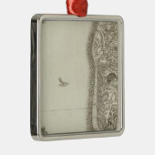 Boulogne Metalen Ornament (Rechts)