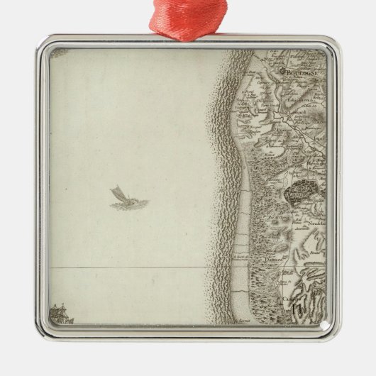Boulogne Metalen Ornament (Voorkant)