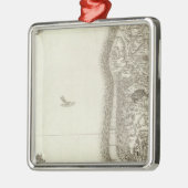 Boulogne Metalen Ornament (Links)