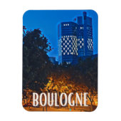 Boulogne Photo Vintage Magneet (Verticaal)