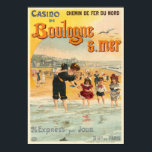 Boulogne sur mer France Vintage Poster 1890<br><div class="desc">poster voor het treinverkeer van Boulogne sur mer in Frankrijk. Publicatie in 1890. Onze posters zijn reproducties van hoge kwaliteit op basis van professionele scans met een zeer hoge resolutie van de originelen. Bij ons handmatig retoucheren wordt geen gebruik gemaakt van filters die originele details of textuur verwijderen die u...</div>