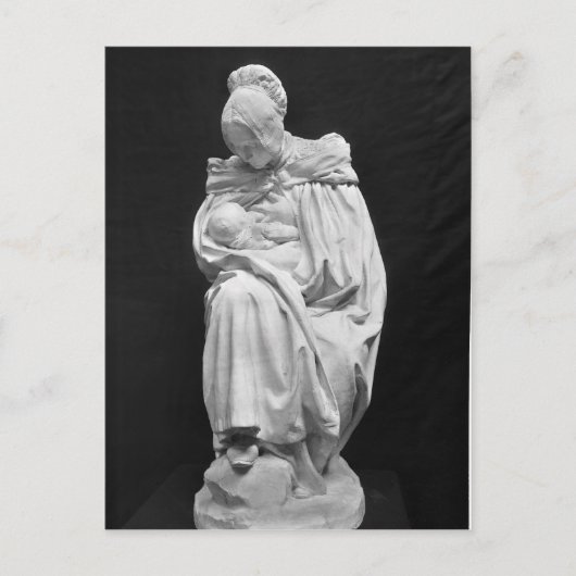 Boulonnaise Woman voedt haar kind Briefkaart (Voorkant)