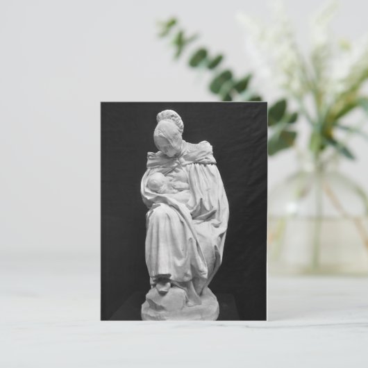 Boulonnaise Woman voedt haar kind Briefkaart (Staand voorkant)