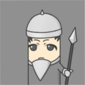 bouman1002 YAOYOROZU HEROs 一般防衛兵士ロイム Sticker (Voorkant)