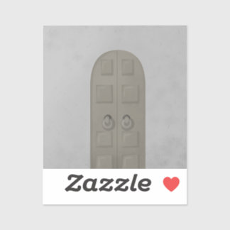 bouman1068 YAOYOROZU HEROs キャッスルウォール&ドア Sticker