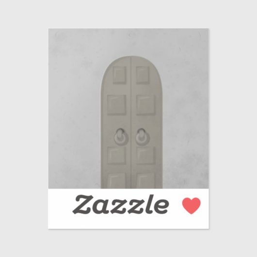 bouman1068 YAOYOROZU HEROs キャッスルウォール&ドア Sticker (Vel)