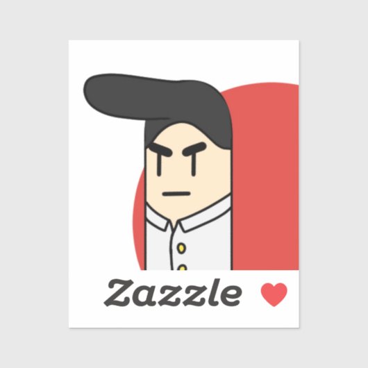 bouman121 リーゼント sticker (Vel)