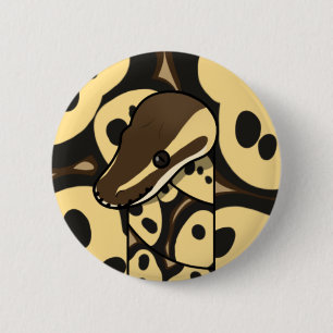 bouman287 ball python Super Pastel Axanthic Ronde Button 5,7 Cm