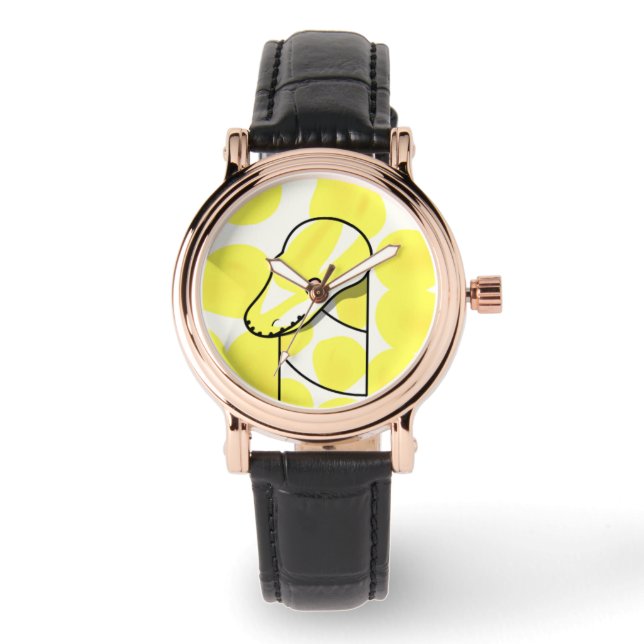 bouman438 ball python Albino3 Horloge (Voorkant)