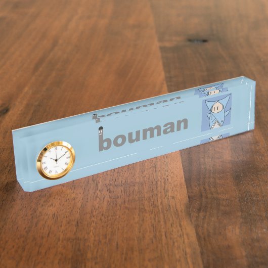 bouman63 shark parka naambordje (Zijkant)