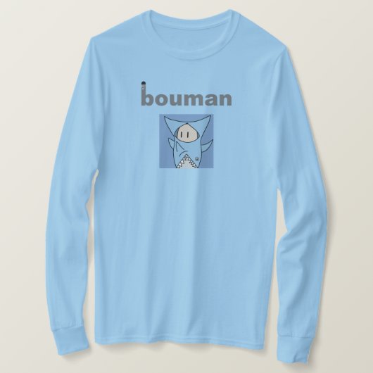 bouman63 shark parka t-shirt (Design voorkant)