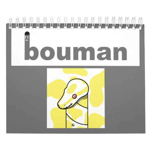 bouman ball python series vol.2 カレンダー kalender (Hoes)