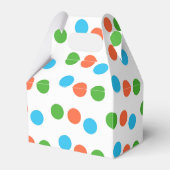 Bounce Bour Ball Pit Birthday Party Stippen Dank u Bedankdoosjes (Achterkant)