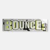Bounce! Bumpersticker (Voorkant)