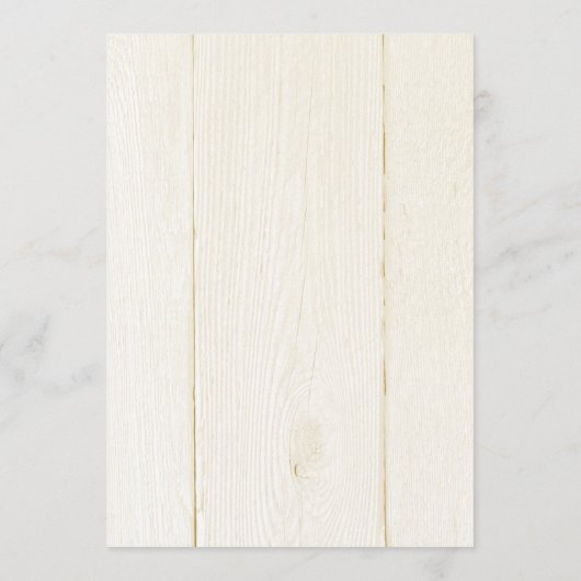 Bounce Calligraphy Swirly (Flat Gold) Wedding Menu (Achterkant)