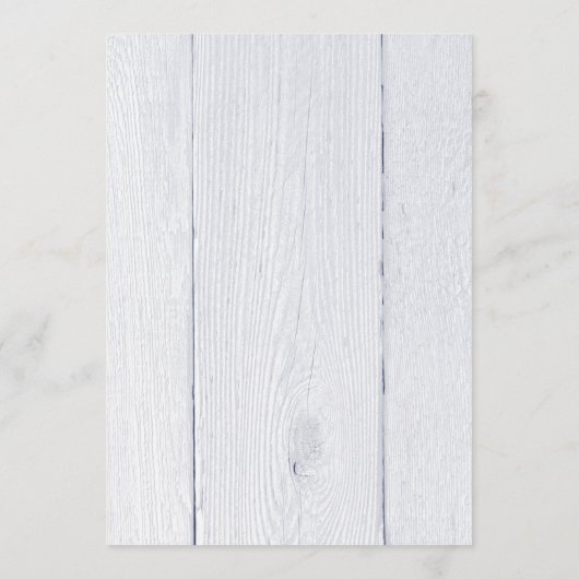 Bounce Calligraphy Swirly (Navy Blue) Wedding Menu (Achterkant)