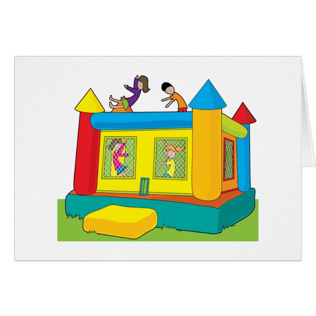 Bounce Castle Kinderen (Voorkant Horizontaal)