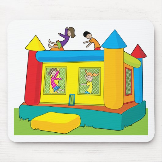 Bounce Castle Kinderen Muismat (Voorkant)