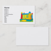 Bounce Castle Visitekaartje (Voorkant / Achterkant)