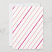 Bounce Girls Birthday Party Kaart (Achterkant)