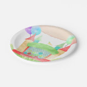 Bounce House Bash Party Papieren Bordje (Gekanteld)