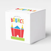 Bounce House Birthday Party Bedankdoosjes (Voorkant Zijde)