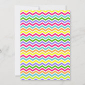 Bounce House Birthday Party Invitations Girl Kaart (Achterkant)