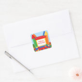 Bounce House Birthday Party Sticker (Envelop)