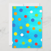 Bounce House Birthday Party Uitnodigingen (Achterkant)