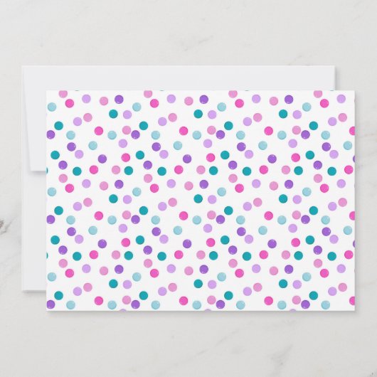 Bounce House Birthday Uitnodiging (Achterkant)