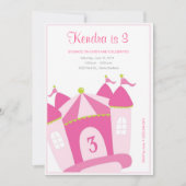 Bounce House Birthday Uitnodiging (Voorkant)