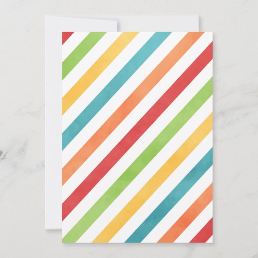 Bounce House Birthday Uitnodiging (Achterkant)