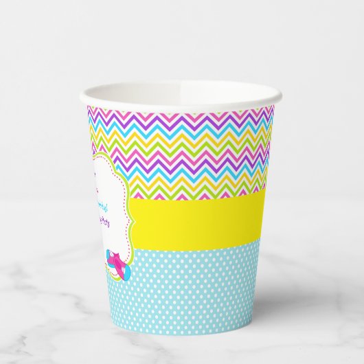 Bounce House Bouncy Castle Verjaardagsfeest Papieren Bekers (Links)