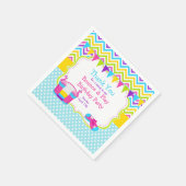 Bounce House Bouncy Castle Verjaardagsfeest Servet (Hoek)